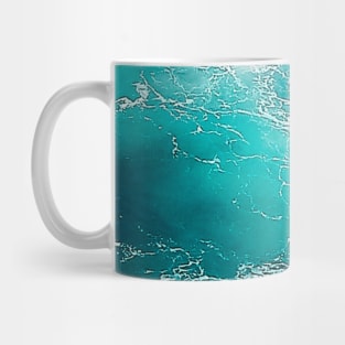 Ocean blue turquoise waves Mug